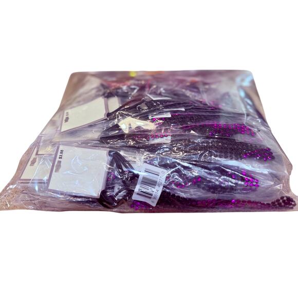 Bulk Lot of 70 Pairs Fuchsia Pink Stretch Headbands – New & Prepackaged main image 5